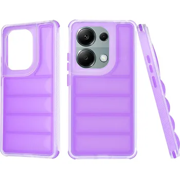 Pouzdro na mobilní telefon Techsuit Wave Shield Xiaomi Redmi Note 13 Pro 4G Poco M6 Pro 4G Violet