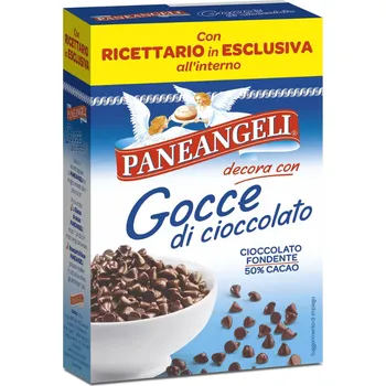 Paneangeli čokoládové pecičky 50 % kakaa (Gocce di Cioccolato) 125g