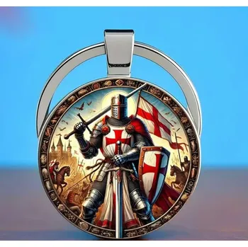 Přívěšek na klíče Templář