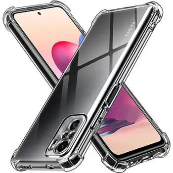 Pouzdro na mobilní telefon Techsuit Shockproof průhledný silikon pro Xiaomi Redmi Note 10 4G Note 10S Poco M5s průhledný