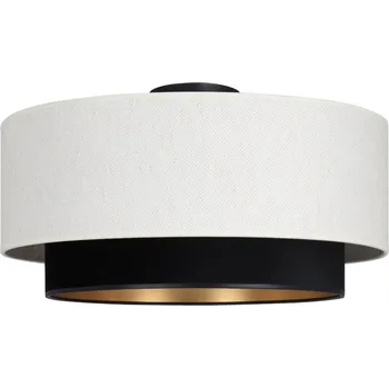 Stropní svítidlo NATIA 1xE27/60W/230V bílá/černá