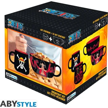 ONE PIECE - Breakfast Set Mug + Bowl - Luffy