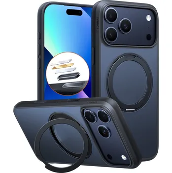 Pouzdro na mobilní telefon Torras Ostand Pro MagSafe Series pro iPhone 17 Pro Max černá