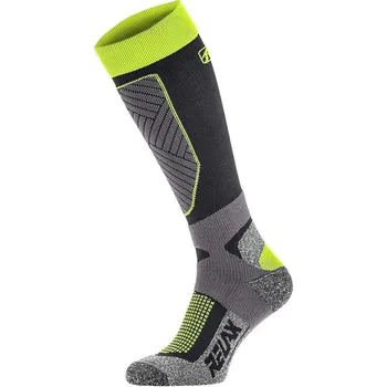 Pánské ponožky ponožky Relax Compress - RSO30A/Black/Neon Green 43-46