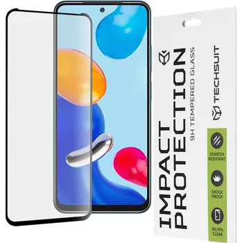 Techsuit 111D Celoplošné sklo Xiaomi Redmi Note 11 11S Poco M4 Pro Černé