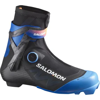 Běžkařské boty Salomon S/Lab Skate Boa® - Black / Race Blue / Process Blue-X 41 1/3