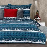 4Home Bavlněné povlečení Winter village, 160 x 200 cm, 70 x 80 cm 167573763