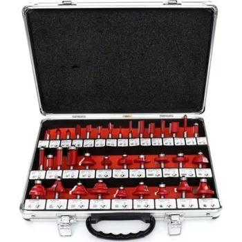 Vrták Sada tvarových fréz na dřevo 35ks, Kraft&Dele KD10280