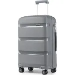 Kono K2092L Kufr spinner 65cm Šedý Polypropylen