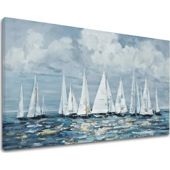 Obraz Obraz na plátně VLAJKY NA MOŘI 1 kus XOBCH12154GE1