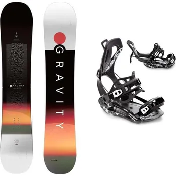 Snowboarding Gravity Bandit 25/26 pánský snowboard + Raven Fastec FT360 black vázání 159 cm + S (EU 35-40) + DÁREK + Doprava ZDARMA