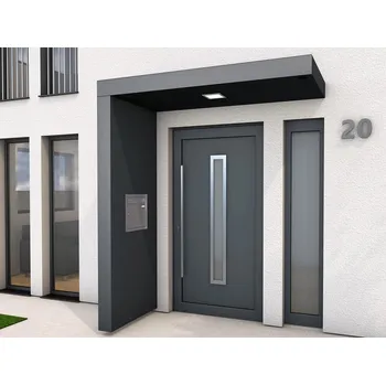 Stříška nad vchodové dveře Gutta boční stěna Guttavordach BS Plus 201 - 250 x 90 cm volitelná RAL