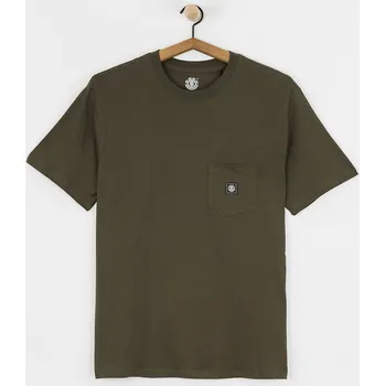 Pánské tričko Element Icon Label Pocket (forest night) M, zelená
