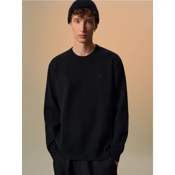 Pánský svetr Volný svetr - L - House - černá - 767HG-99X