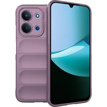 Pouzdro na mobilní telefon Techsuit Magic Shield pro Xiaomi Redmi 15C 4G/5G fialový