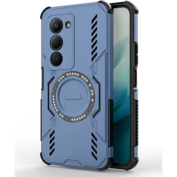 Pouzdro na mobilní telefon Pouzdro Techsuit ArmorMag pro Xiaomi Redmi 15 4G Redmi 15 5G modré