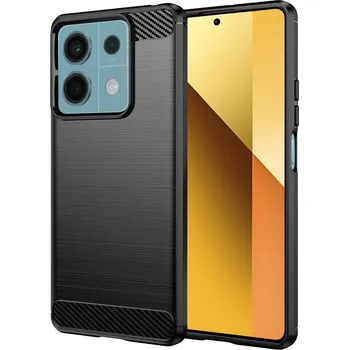 Pouzdro na mobilní telefon Techsuit Karbon Silikon Xiaomi Redmi Note 13 5G Černý