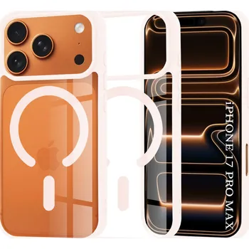 Pouzdro na mobilní telefon Techsuit MagSafe Pro pro iPhone 17 Pro Max v růžové barvě