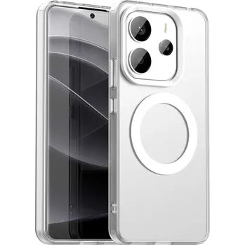 Pouzdro na mobilní telefon Techsuit CandyCase MagSafe pro Xiaomi Redmi Note 14 4G Standard bílá