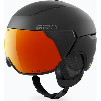 Lyžařská helma Giro Orbit Spherical Mips matte black/vivid ember