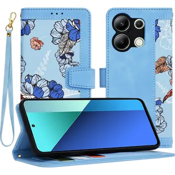 Pouzdro na mobilní telefon Techsuit FlipCraft Xiaomi Redmi Note 13 4G Zářivě modrá