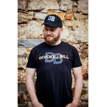 Kšiltovka Kšiltovka Divokej Bill - DB Baseball - Černá