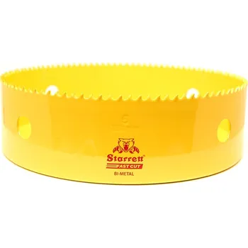 Vrták STARRETT Vykružovací vrták korunkový HSS 152mm, bimetalová děrovka - novinka FAST CUT!