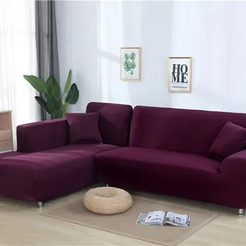 Napínací potah Jednobarevné Napínací potahy na sedačku Rainbow Barva: červená fazole, Velikost: Dvojkřeslo / 145x185 cm