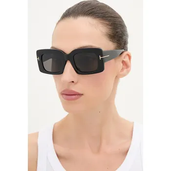 Sluneční brýle Tom Ford Brigitta, 50, černá, 99A