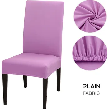 Potah na židli Jednobarevné potahy na židle Barva: Světle fialová