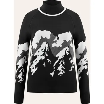Dámský svetr POIVRE BLANC AMBRE-WO KNIT PULLOVER BLACK Velikost: L