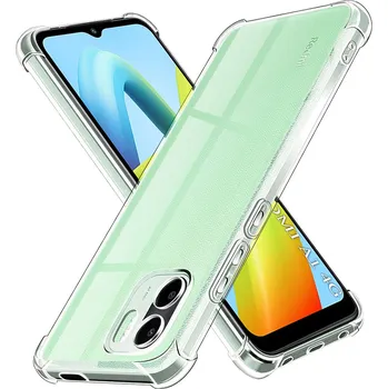 Pouzdro na mobilní telefon Techsuit Nárazuvzdorný Průhledný Silikon Xiaomi Redmi A1 A2 Clear