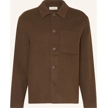 Pánské sako Officine Générale Pánské Sako Hamilton, tmavě hnědá, 52