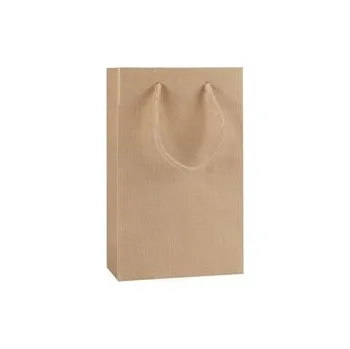 Dárková taška Dárková taška papírová NATURA LUX hnědá - S