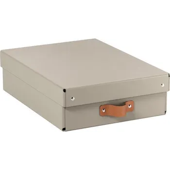 Archivační box Leitz Úložný box Puro, pískově béžová, velikost M - nízký, 2 ks/balení, LEITZ 61480012 ,balení 2 ks 599522