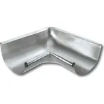 Gutta roh žlabu FeZn (vnitřní) 25 cm stříbrná