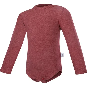 Little Angel body smyk LA Outlast® - bordó melír Velikost: 68