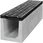 Gutta betonový žlab D400 spádový 4 / 1000 x 200 x 250 mm