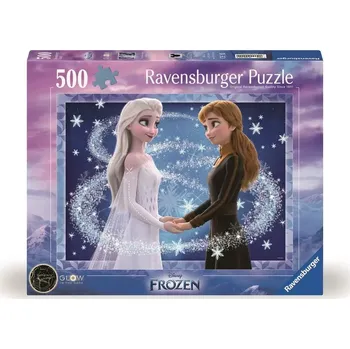 Puzzle RAVENSBURGER Disney Ledové království Elsa a Anna 500 dílků