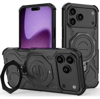 Pouzdro na mobilní telefon Techsuit Carbon Shield PRO pro iPhone 17 Pro Max černý