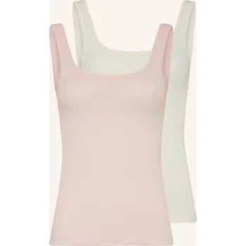 Dámské tričko Hugo 2ks Balení Triček Twin, růžová / bílá