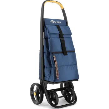 Nákupní taška Rolser Clec Termo Polar 8 Plus, nákupní taška na kolečkách, Marina - modrá