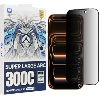 Lito D+ Max Privacy 300C pro iPhone 17 Pro Max černá