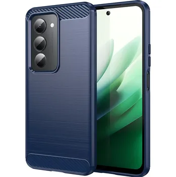 Pouzdro na mobilní telefon Techsuit silikonový obal Xiaomi Redmi 15 4G / Redmi 15 5G modrý