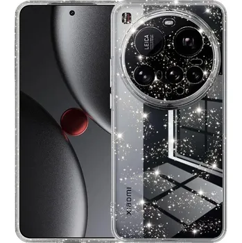 Pouzdro na mobilní telefon Techsuit SparkleSkin Series Xiaomi 15 Ultra průhledný obal