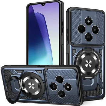 Pouzdro na mobilní telefon Techsuit RuggedCam pro Xiaomi Redmi 14C Poco C75 modrá