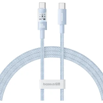 Baseus Data Cable Gem Type-C na Type-C 100W 1m Galaxy Blue