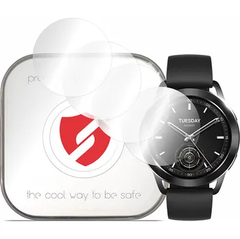 Ochrana displeje Premium Classic 4 ks Xiaomi Watch S3 čirá
