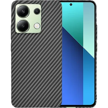 Pouzdro na mobilní telefon Pouzdro Techsuit Carbonite Xiaomi Redmi Note 13 4G černé