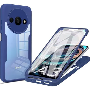 Pouzdro na mobilní telefon Techsuit ColorVerse 360 Series Screen Protector Xiaomi Redmi A3 A3x Blue